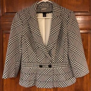 3/4 sleeve blazer